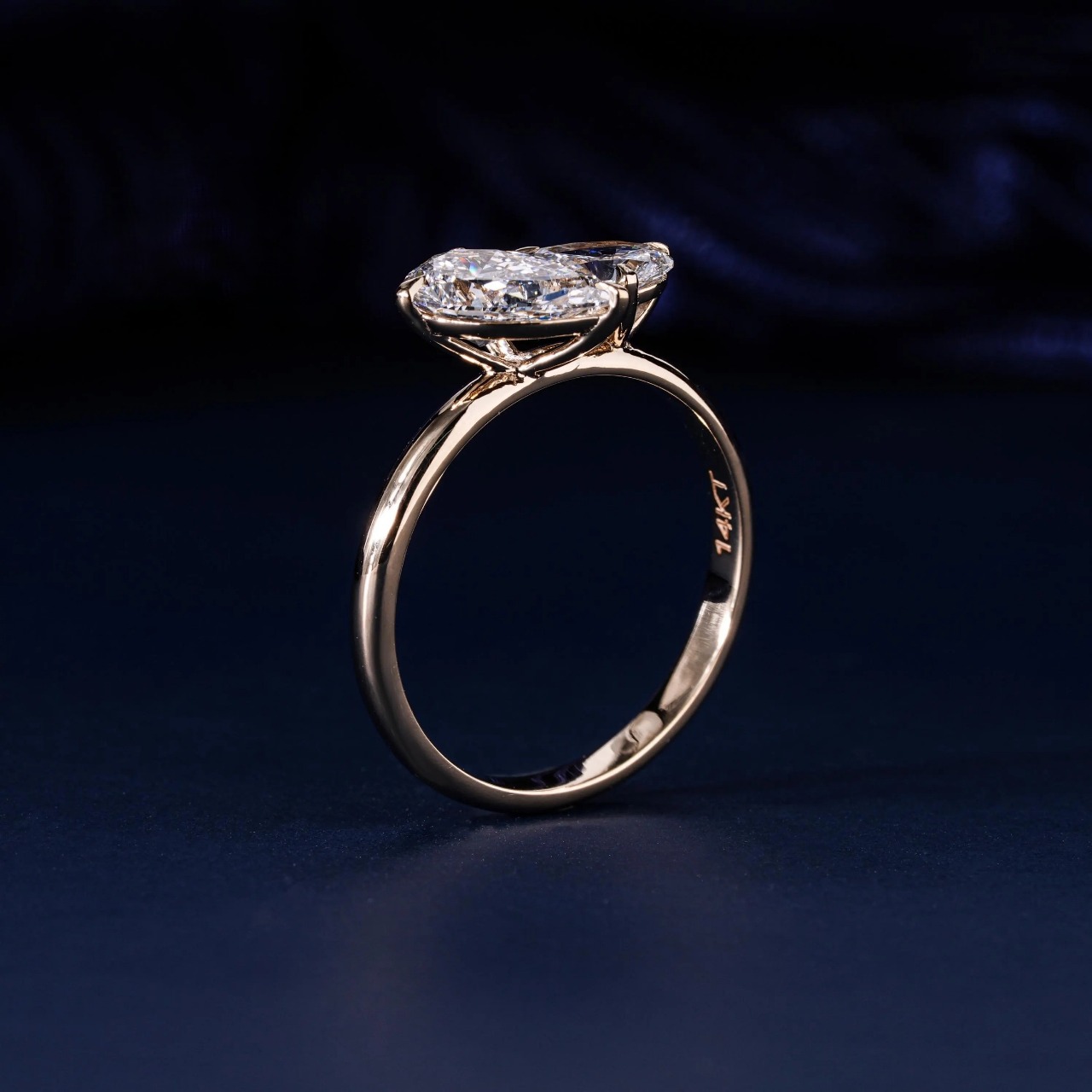 Custom diamond ring