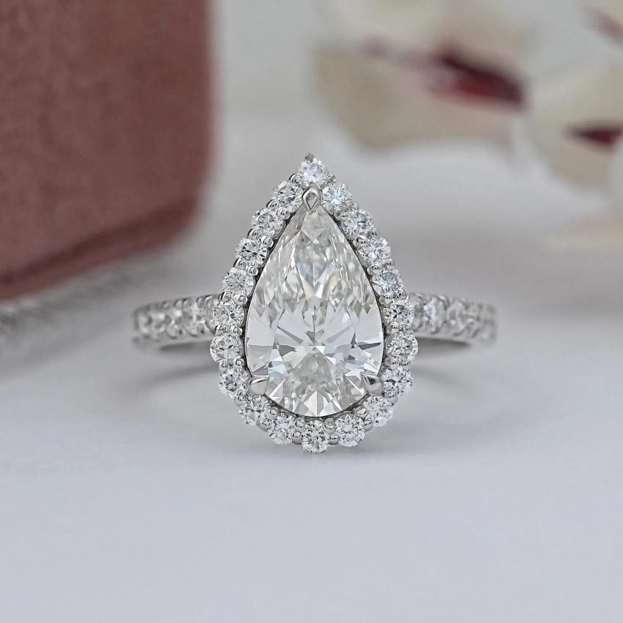 Custom diamond earrings